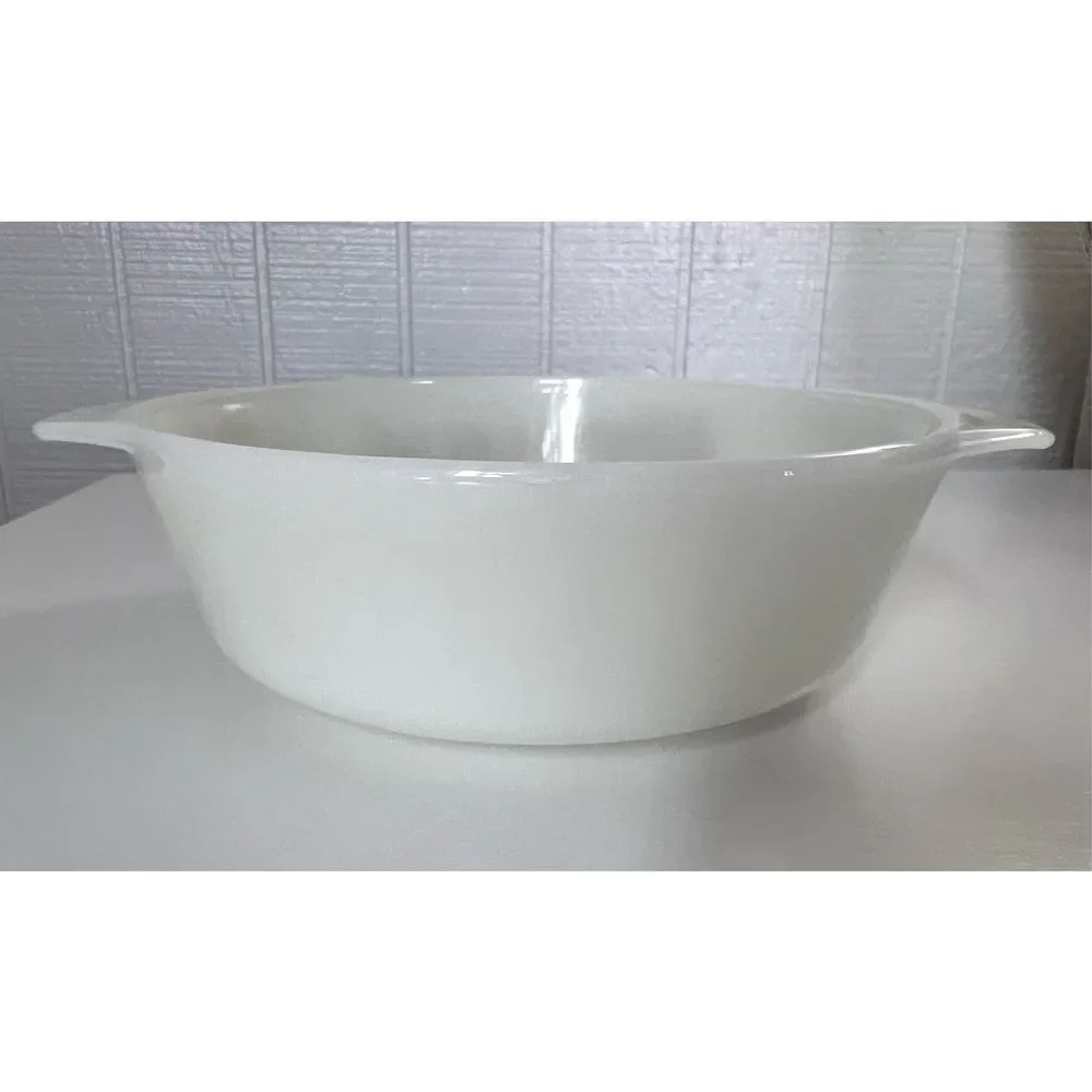 VINTAGE ANCHOR HOCKING 436 1 QUART CASSEROLE DISH 